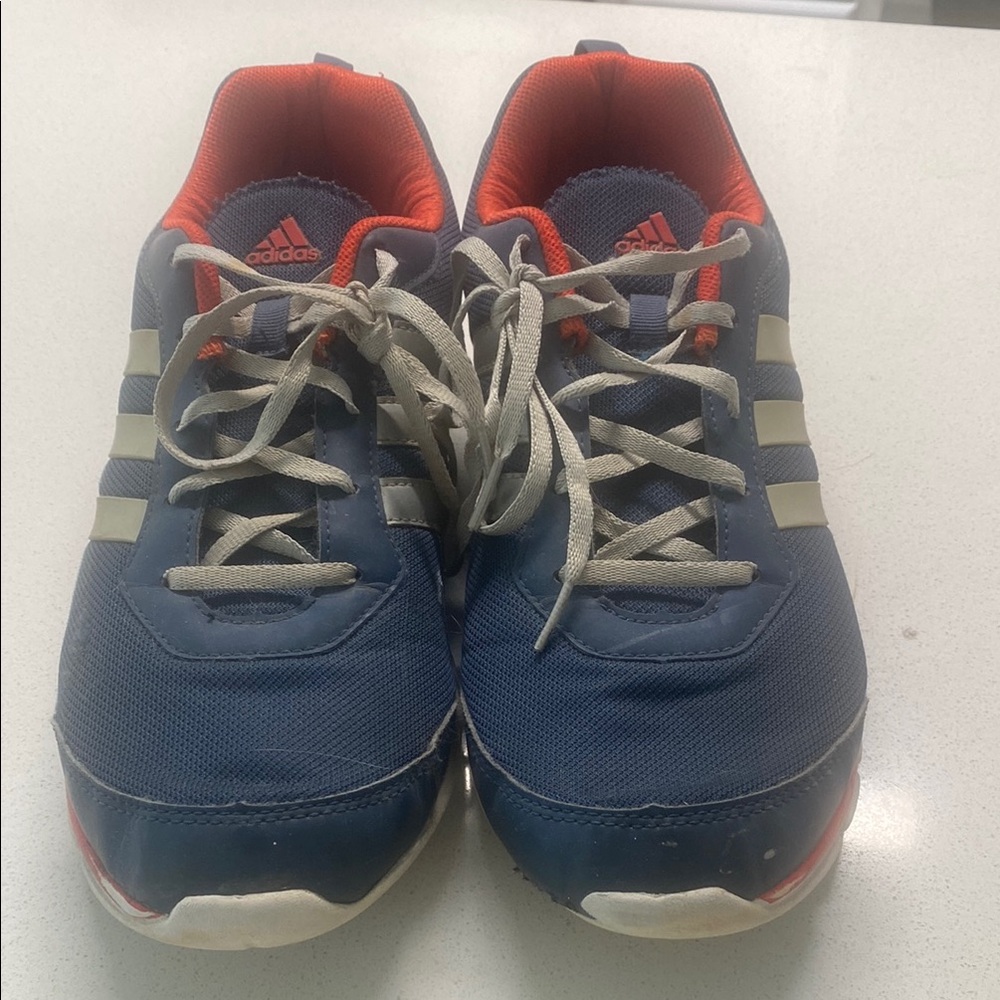 Adidas Red and Navy Sneakers